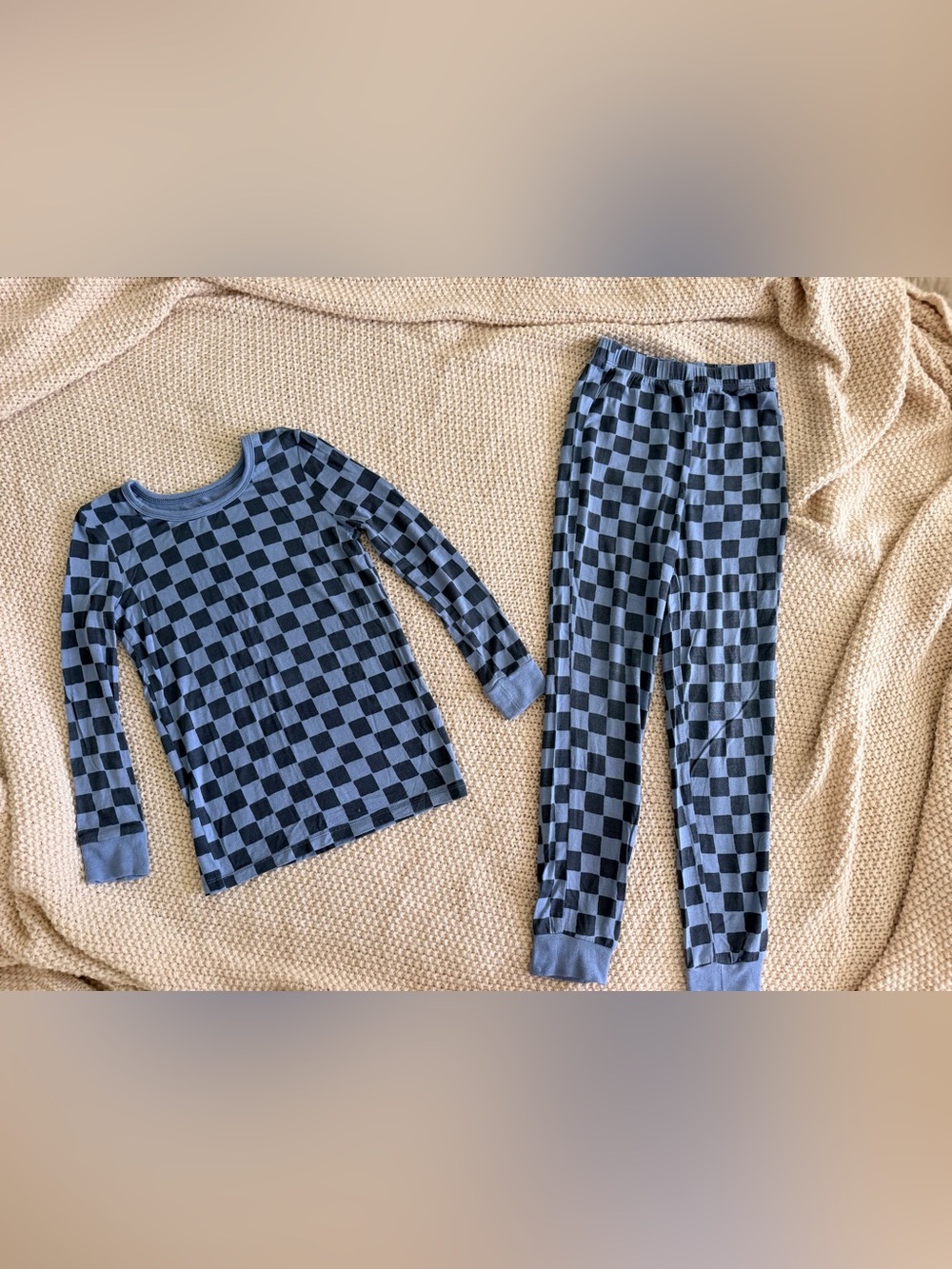 Silkberry Baby 4T–5T Bamboo PJs 🖤💙